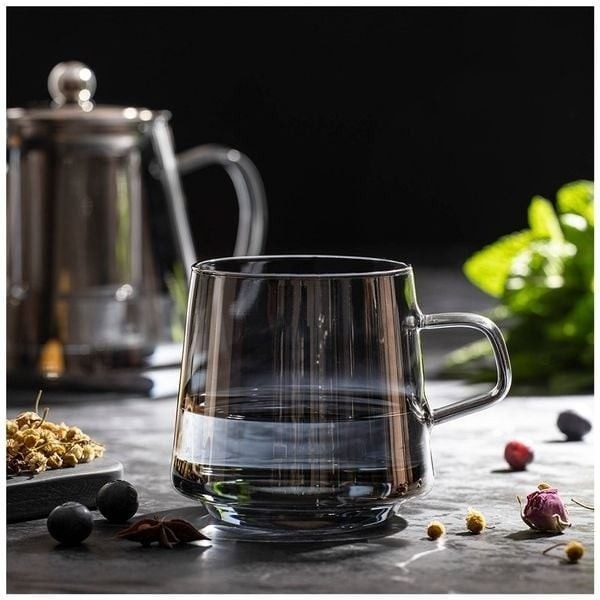 لیوان پیرکس شامپاینی رنگی (گیلاس شیشه ای) زیبا مدل:new kanada0115367