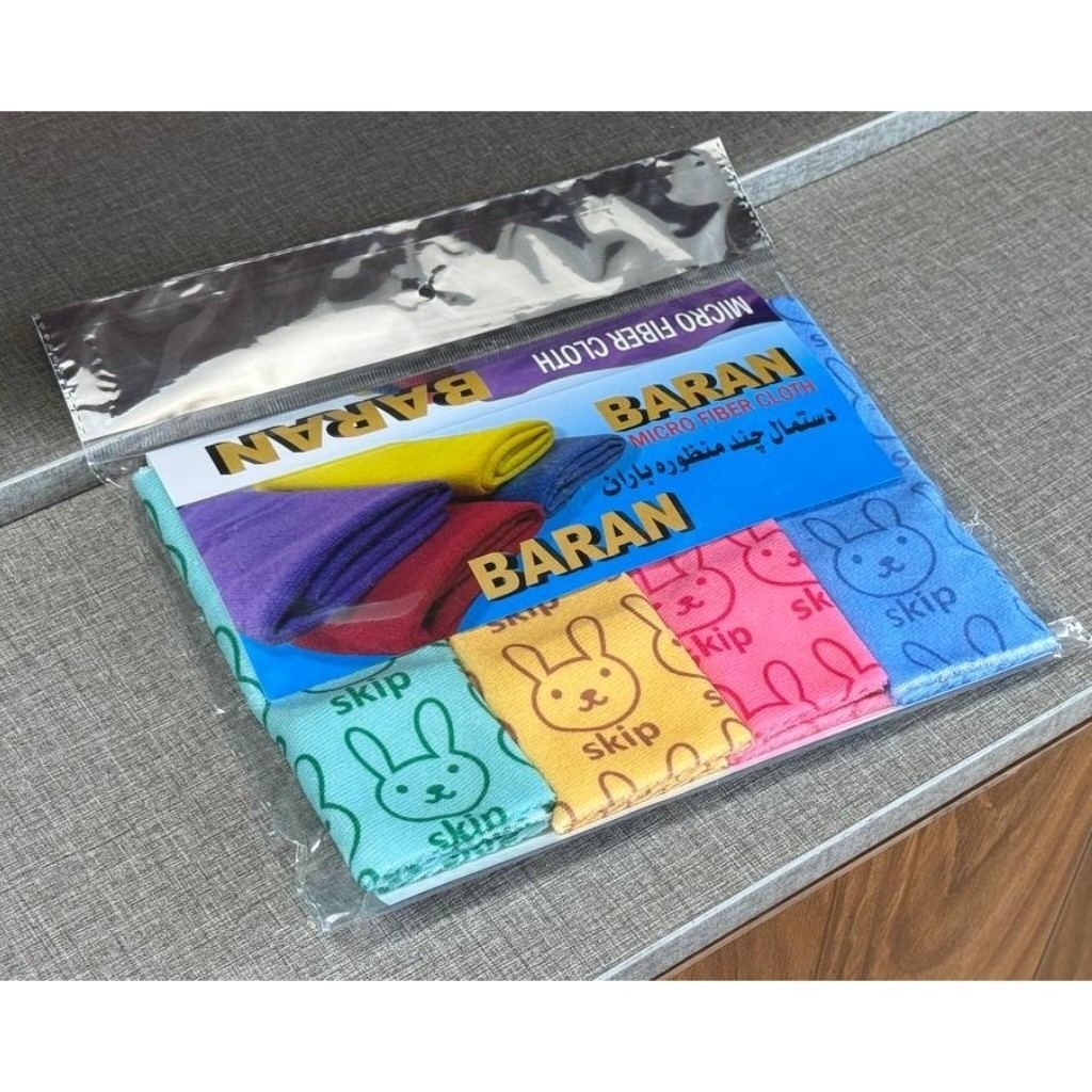 دستمال 30*30 خرگوشی باران    مدل:new kanada0115367