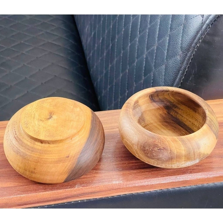 پیاله (کاسه) چوبی راش بامبو سایز 12 ضد آب فینگر جوینت مدل:new kanada0115367