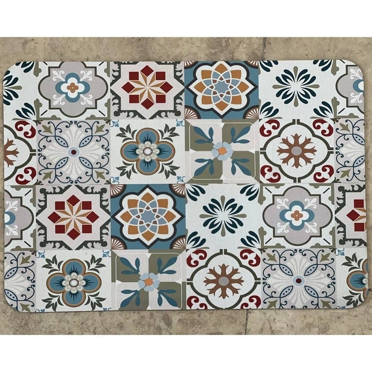 مت سیلیکونی طرحدار (پد شیرینی پزی) بزرگ 35x50 رنگبندی مدل:new kanada0115367