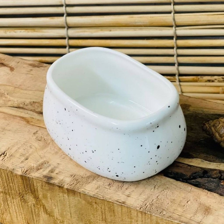 پیاله گود چینی (کاسه ماست خوری) طرح گرانیت تک رنگ 10*7 مدل:new kanada0115367