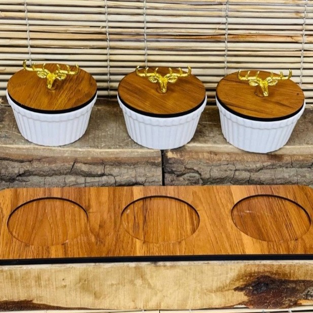 اردوخوری 3 خانه مستطیل سرامیک مدل:new kanada0115358