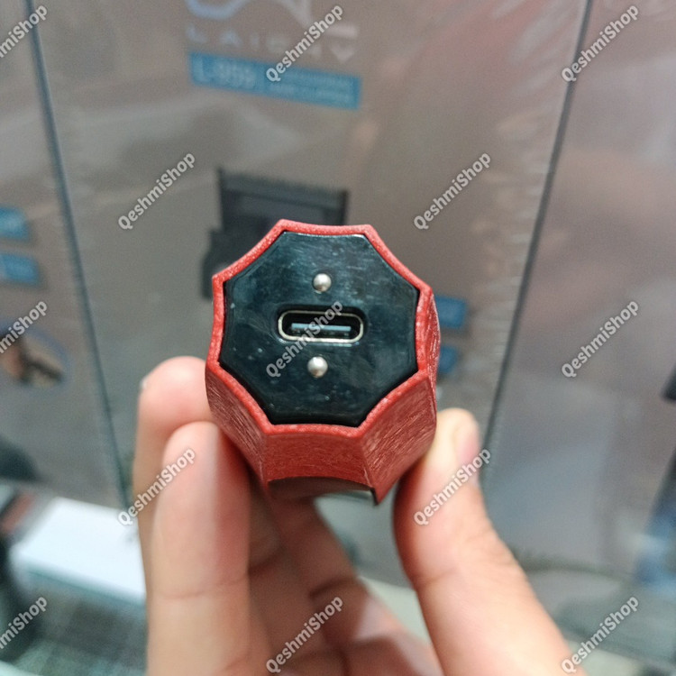 ماشین اصلاح کلیپر حرفه ای LAC Laichy مدل L-959 نمایشگر LCD شارژ Type-C و استند شارژ مدل:new kanada0115332