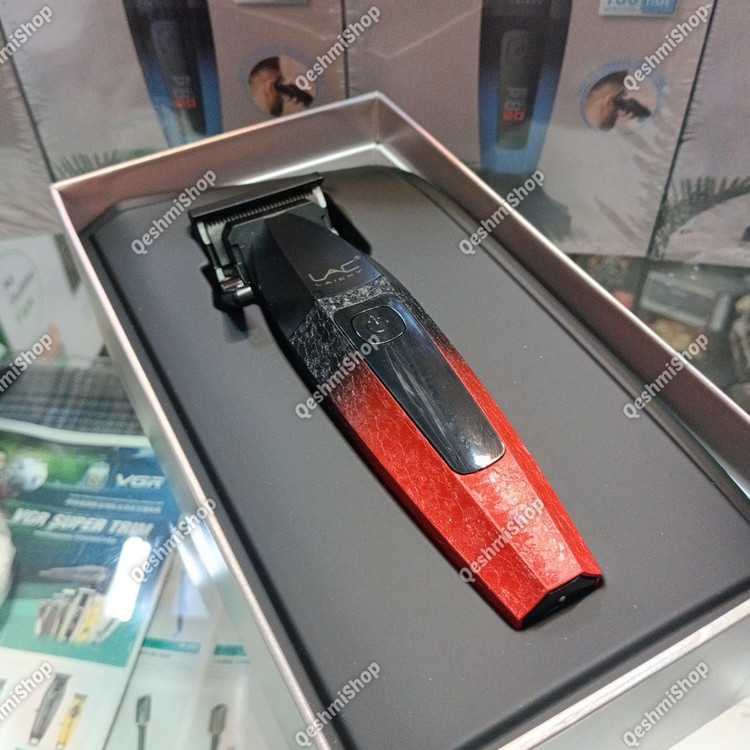 ماشین اصلاح کلیپر حرفه ای LAC Laichy مدل L-959 نمایشگر LCD شارژ Type-C و استند شارژ مدل:new kanada0115332