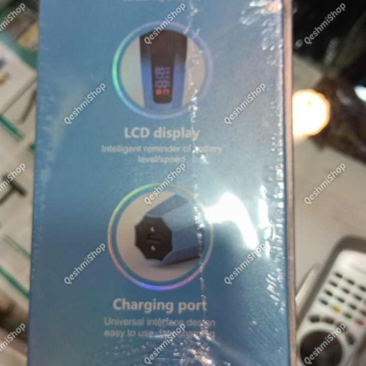 ماشین اصلاح کلیپر حرفه ای LAC Laichy مدل L-959 نمایشگر LCD شارژ Type-C و استند شارژ مدل:new kanada0115332