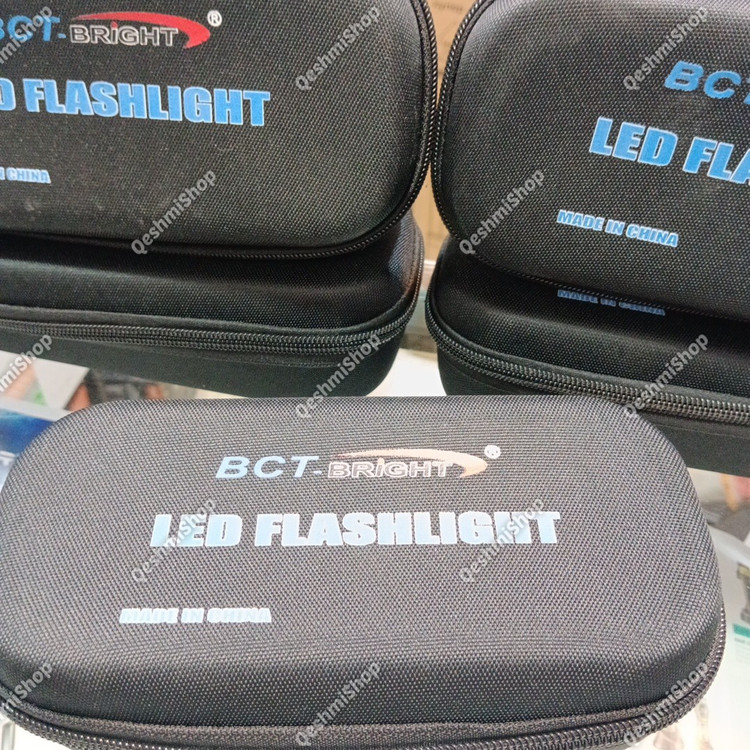 چراغ قوه پلیسی پرقدرت شارژی BCT-BRIGHT مدل BCT-8940 با نمایشگر دیجیتال درصد شارژ مدل:new kanada0115332