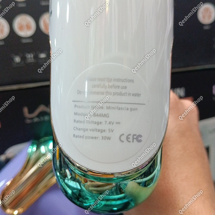 مینی ماساژور تفنگی شارژی دیجیتال LAC مدل L-844MG (طراحی لوکس همراه با 4 سری مدل:new kanada0115332