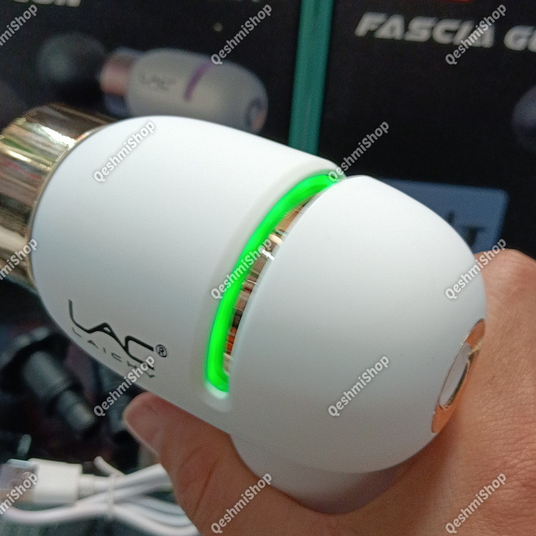 مینی ماساژور تفنگی شارژی LAC مدل L-855MG (همراه با 4 سری تخصصی) مدل:new kanada0115332