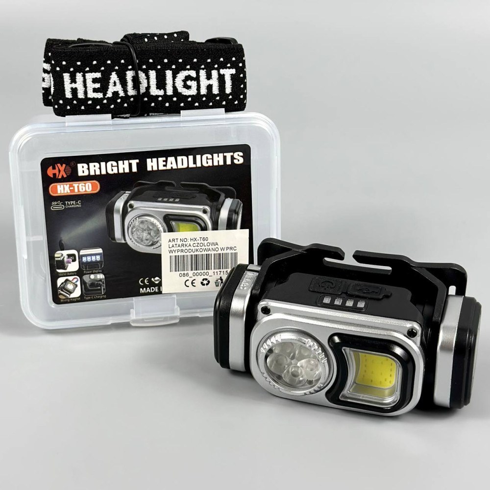 چراغ پیشانی BRIGHT HEADLIGHTS مدل HX-T60S مدل:new kanada0115332