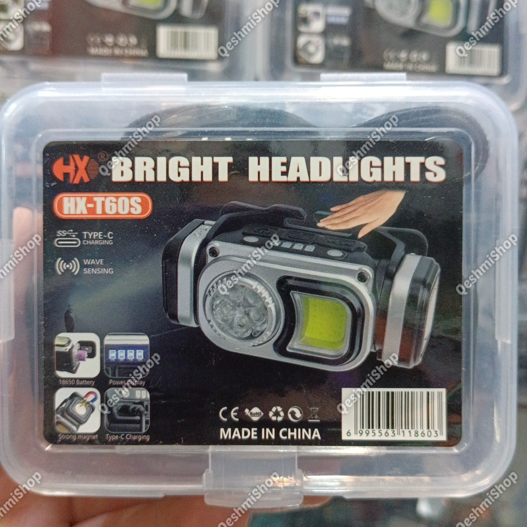 چراغ پیشانی BRIGHT HEADLIGHTS مدل HX-T60S مدل:new kanada0115332