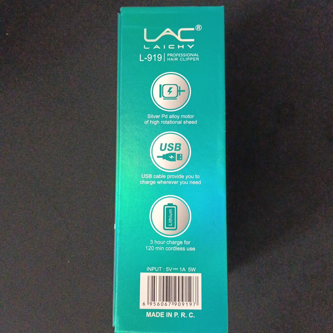 ماشین اصلاح حجم زن لایچی LAC LAICHY مدل L-919 مدل:new kanada0115332