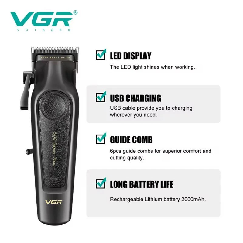 ماشین اصلاح وی جی آر مدل VGR V-197 برش مستقیم مدل:new kanada0115332