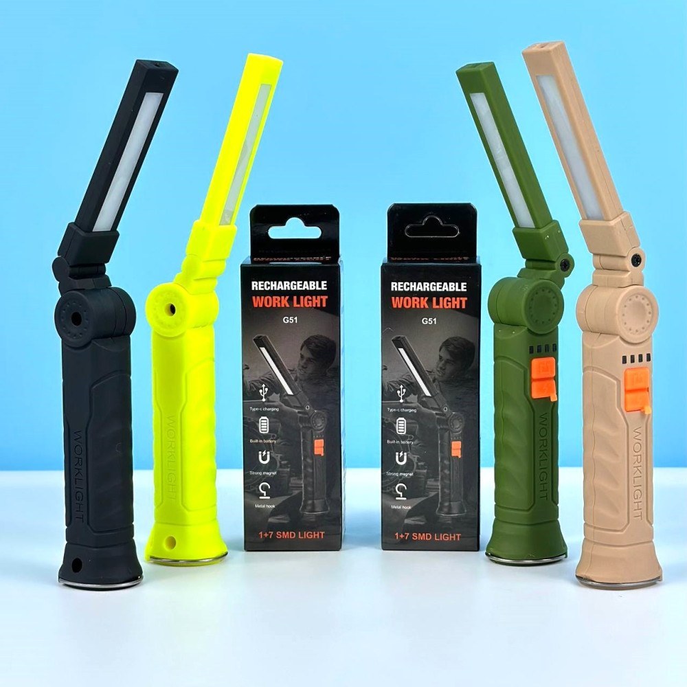 چراغ قوه شارژی همراه مدل Worklight G51 مدل:new kanada0115332