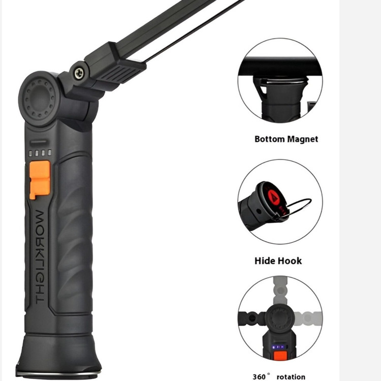 چراغ قوه شارژی همراه مدل Worklight G51 مدل:new kanada0115332
