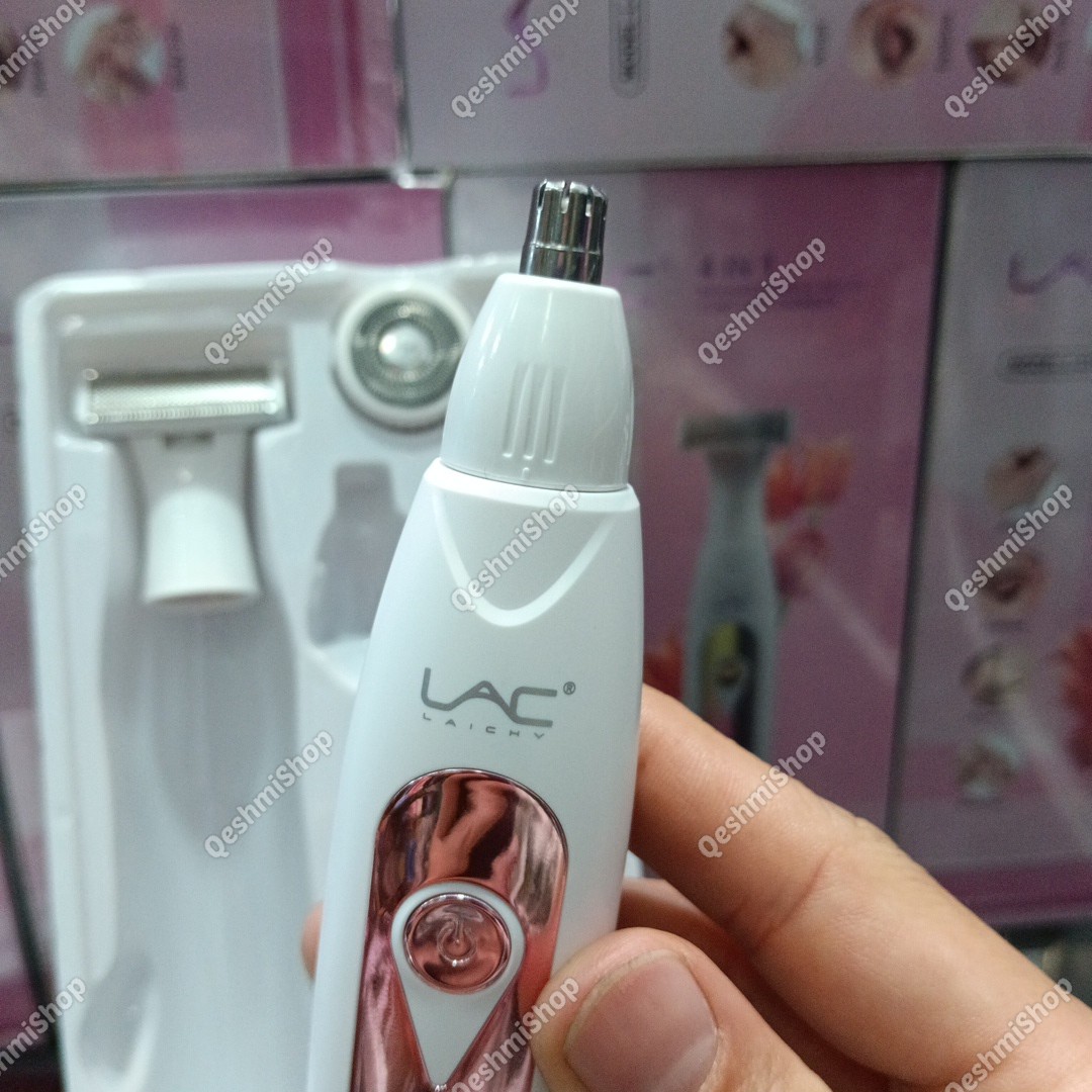 ماشین اصلاح زنانه (موزن) چندکاره LAC L-311 صورت و بدن شارژی مدل:new kanada0115332