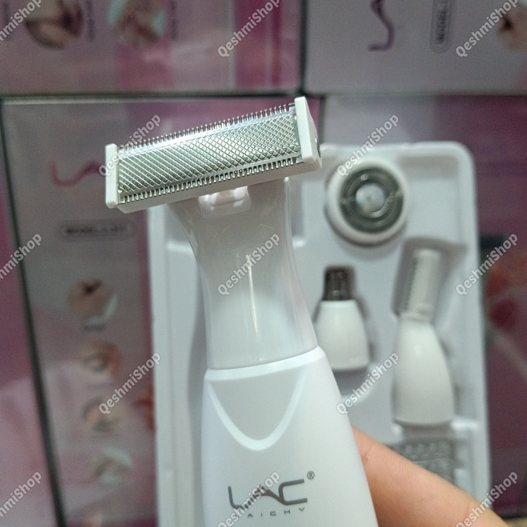 ماشین اصلاح زنانه (موزن) چندکاره LAC L-311 صورت و بدن شارژی مدل:new kanada0115332
