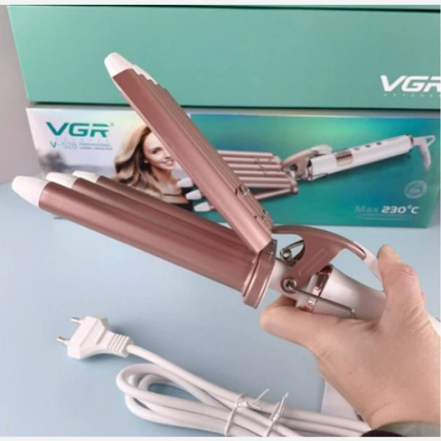 فر اس فر مو عربی VGR V-528 با پوشش سرامیکی 5 موج 18 میلی متر مدل:new kanada011521