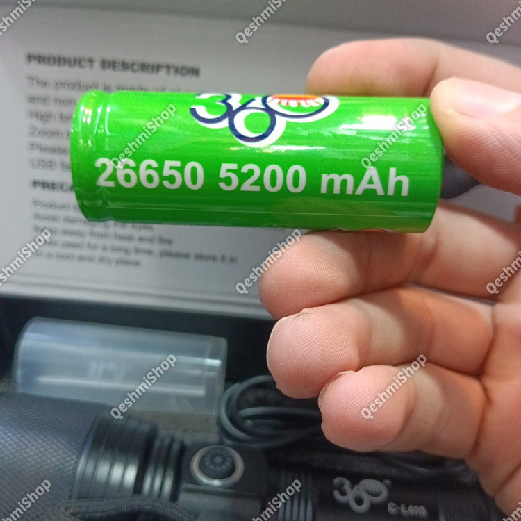 چراغ دستی برند 360 مدل C-L415 مدل:new kanada011521