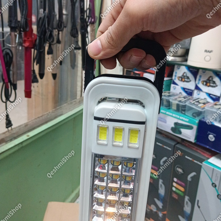 چراغ شارژی خورشیدی مدل HEL-6889T باتری 3000 میلی آمپر لیتیوم یون مدل:new kanada011521