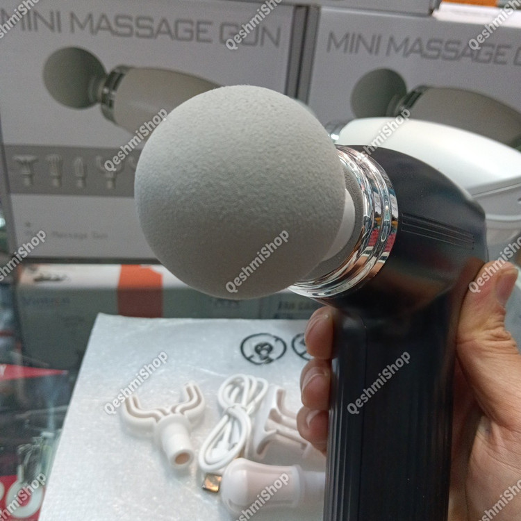 ماساژور تفنگی شارژی MINI MASSAGE GUN مدل MG-M1 مدل:new kanada011521
