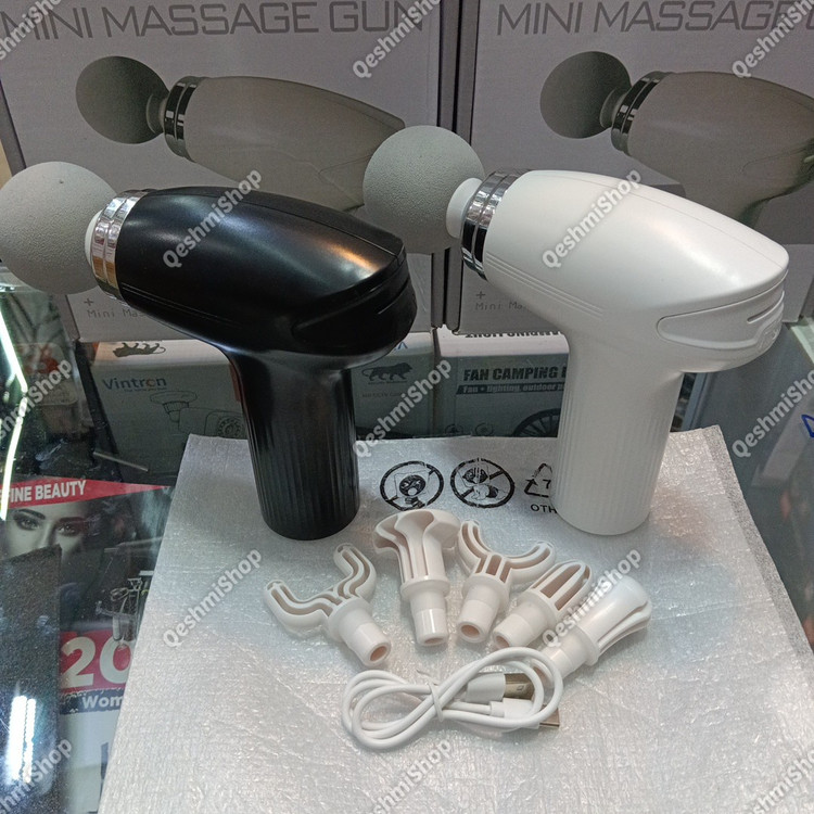 ماساژور تفنگی شارژی MINI MASSAGE GUN مدل MG-M1 مدل:new kanada011521