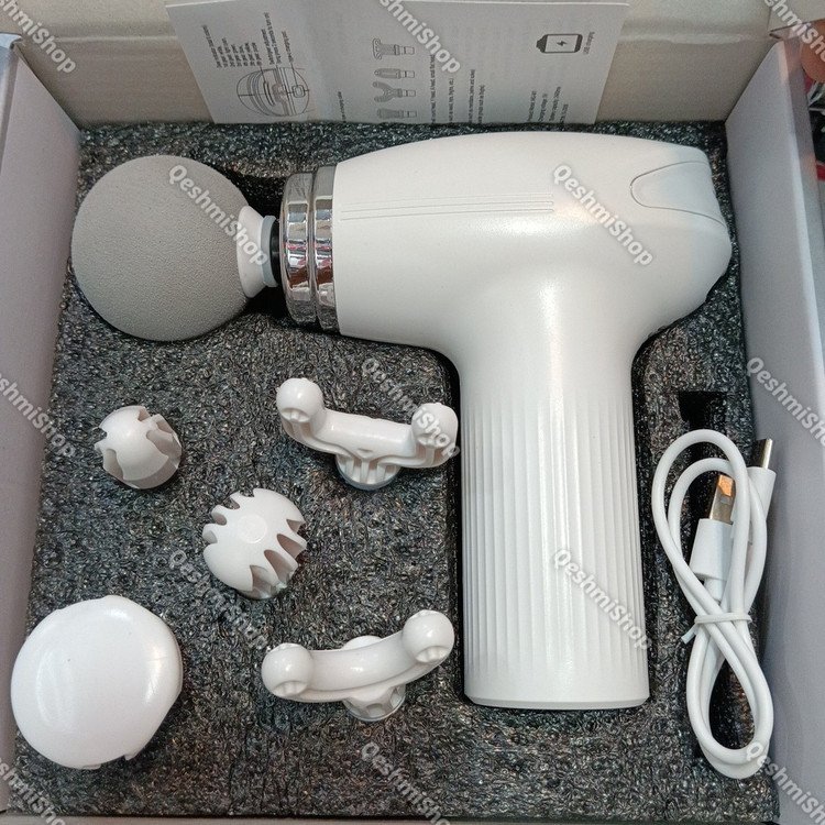 ماساژور تفنگی شارژی MINI MASSAGE GUN مدل MG-M1 مدل:new kanada011521