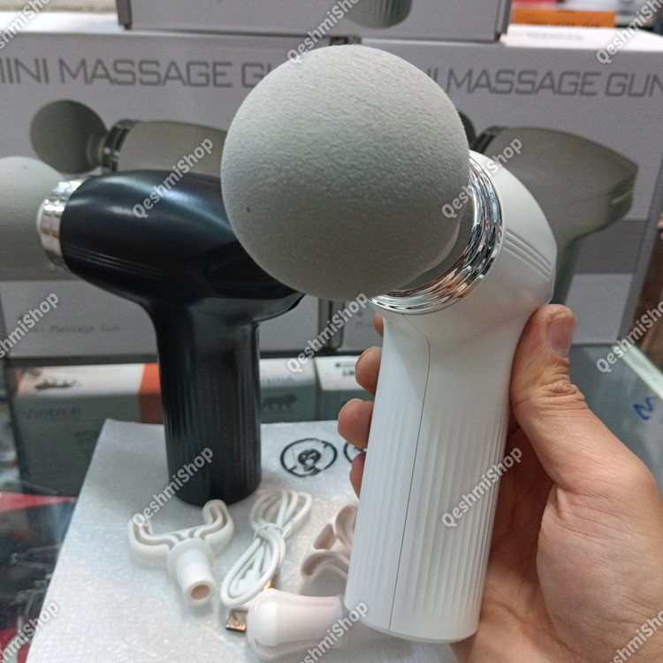 ماساژور تفنگی شارژی MINI MASSAGE GUN مدل MG-M1 مدل:new kanada011521
