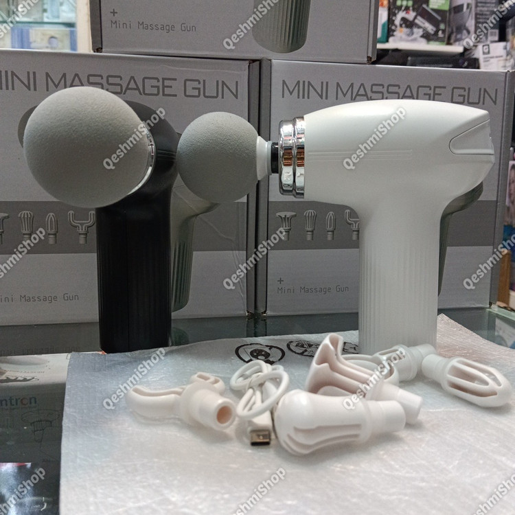 ماساژور تفنگی شارژی MINI MASSAGE GUN مدل MG-M1 مدل:new kanada011521