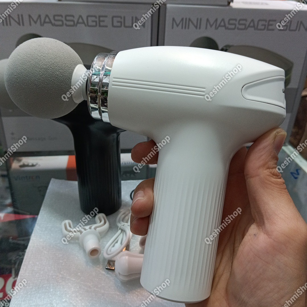 ماساژور تفنگی شارژی MINI MASSAGE GUN مدل MG-M1  مدل:new kanada011521