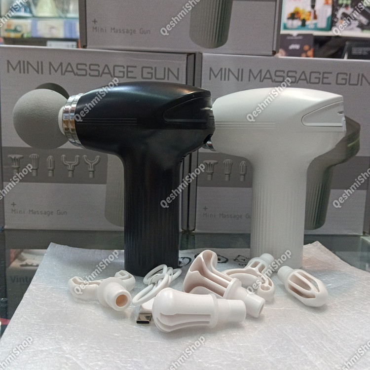 ماساژور تفنگی شارژی MINI MASSAGE GUN مدل MG-M1 مدل:new kanada011521