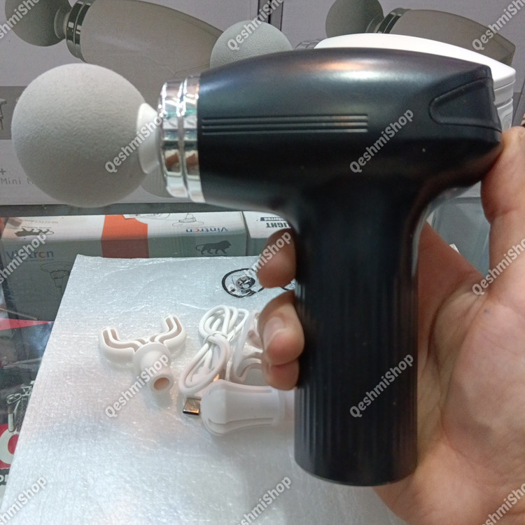 ماساژور تفنگی شارژی MINI MASSAGE GUN مدل MG-M1 مدل:new kanada011521