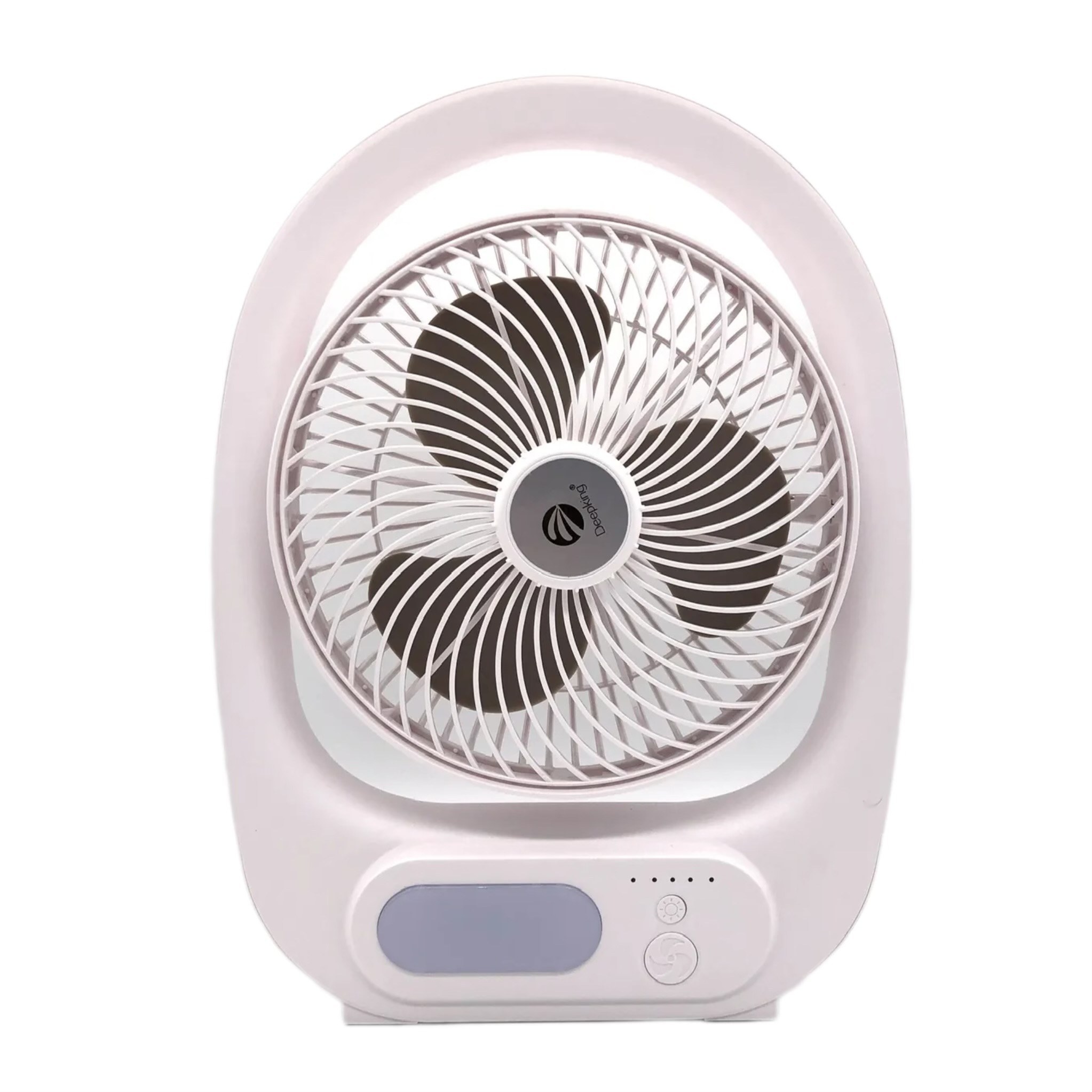 پنکه رومیزی شارژی دیپکینگ چراغ دار مدل Deepking DK-125 مدل:new kanada011521