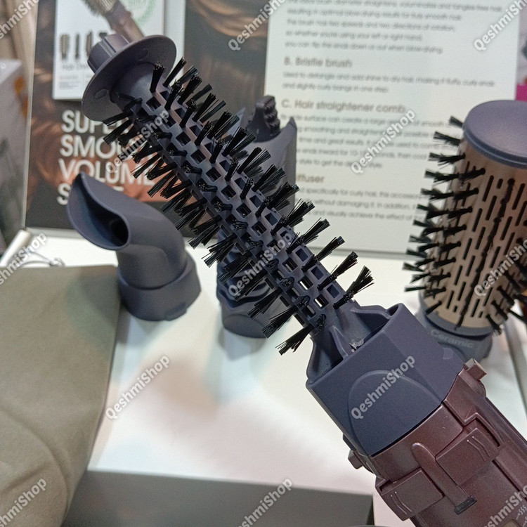 سشوار برس دار 4 کاره MAC Styler مدل Ref-1517 حجم دهی، صاف کردن و حالت دهی در یک قدم مدل:new kanada011521
