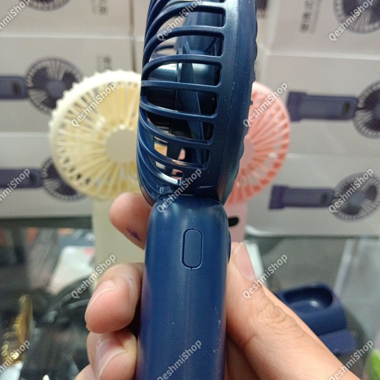 پنکه دستی و پایه دار شارژی پنج سرعته مدل GS03 همراه خنک و قابل حمل برای هر لحظه مدل:new kanada011521