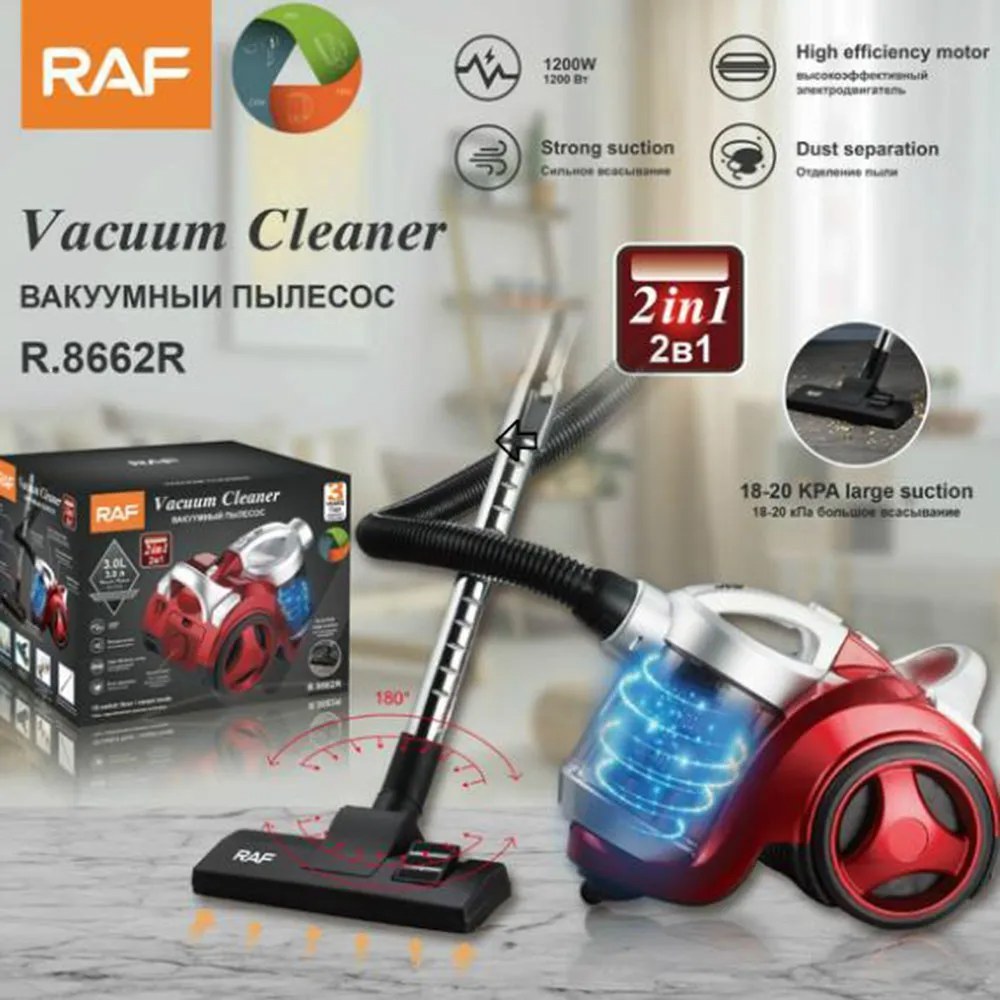 جاروبرقی راف RAF مدل R.8662 مدل:new kanada011521
