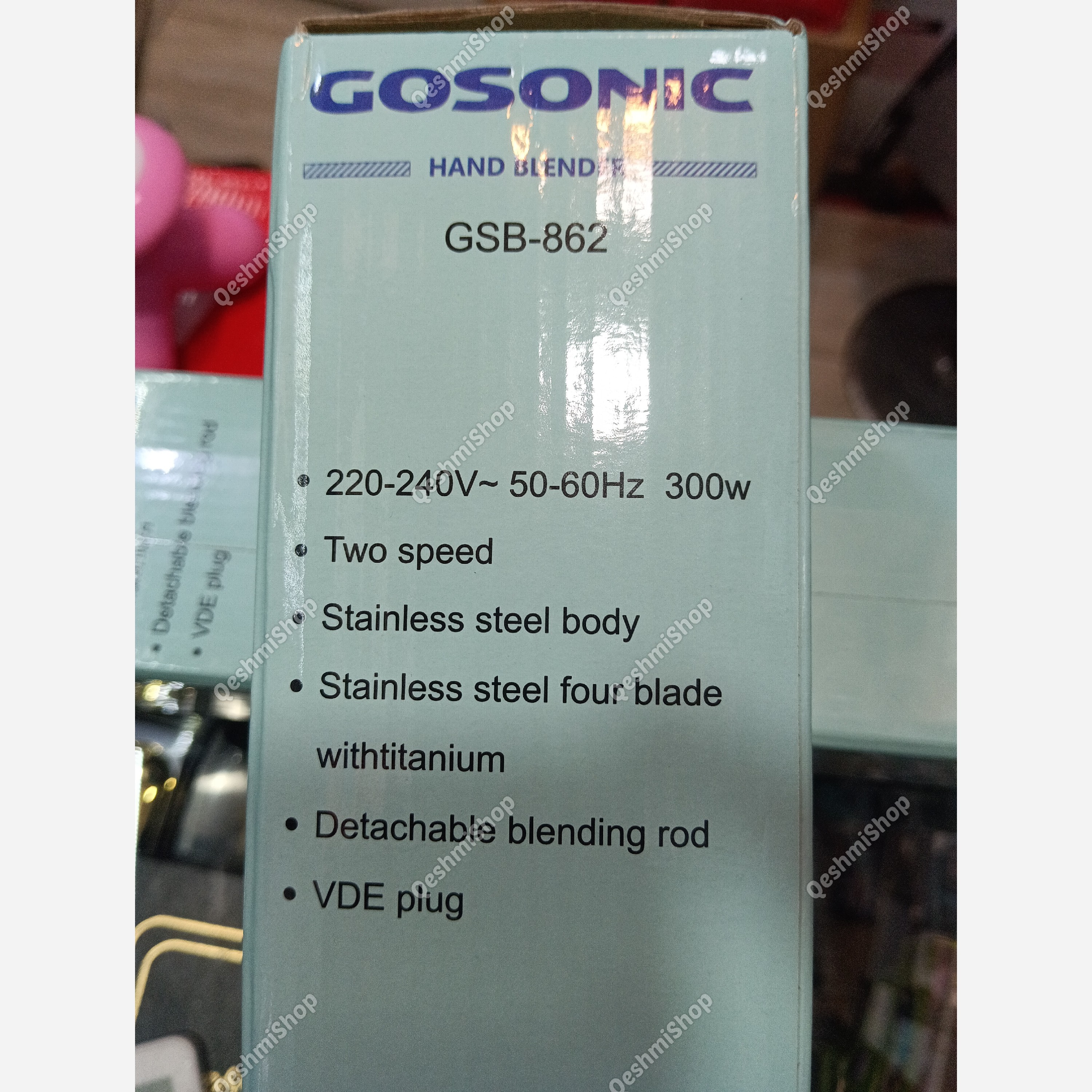گوشت کوب برقی گوسونیک GOSONIC مدل GSB-862 مدل:new kanada011521
