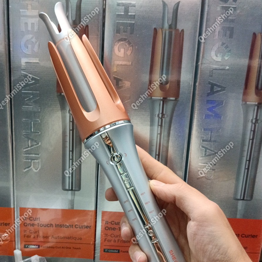 کرلی شیگلم سایز 32 فر مو حالت دهنده شیگلم درجه یک SHEGLAM HAIR   مدل:new kanada011521
