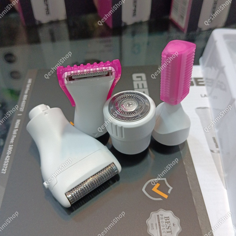 شیور (موزن) زنانه 4 کاره جیپاس GLS86058N صورت بدن ابرو شارژی مدل:new kanada011521