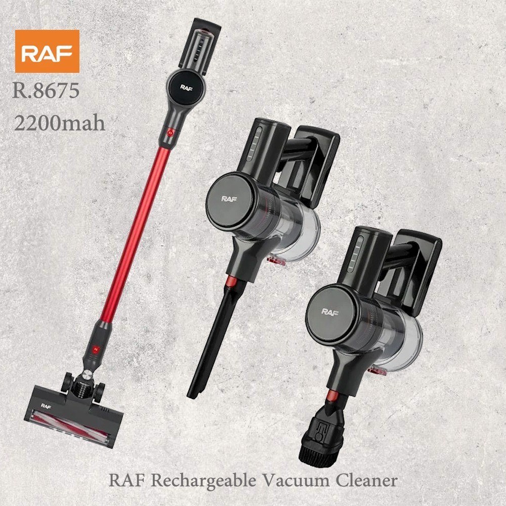 جارو شارژی راف RAF مدل R.8675 مدل:new kanada011521