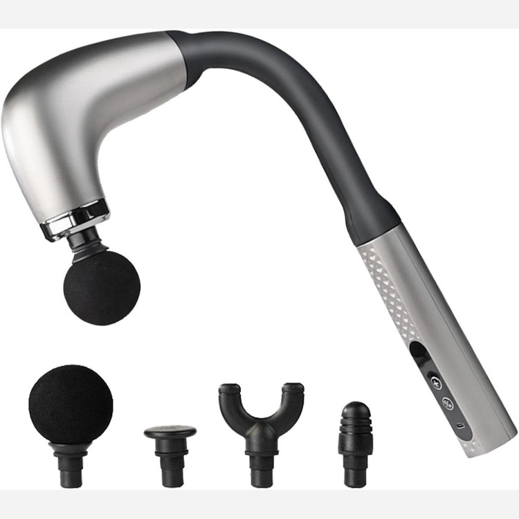 ماساژور تفنگی FASCIAL GUN دسته منحنی کمر و بدن مدل:new kanada011521