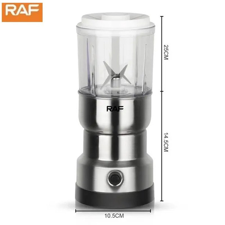 آسیاب تر و خشک 2 در 1 راف مدل RAF R.7126 مینی مخلوط کن و آسیاب ادویه 300 وات مدل:new kanada011511