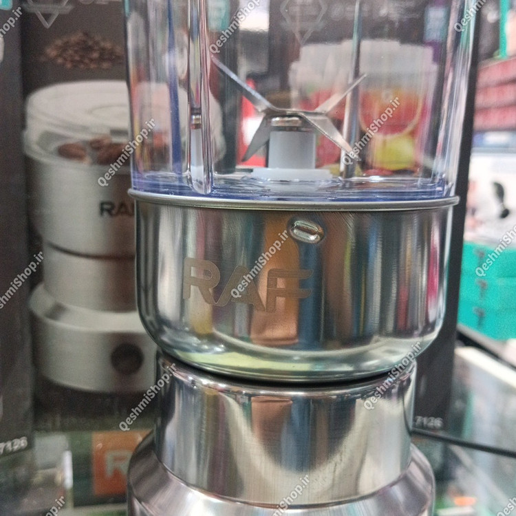 آسیاب تر و خشک 2 در 1 راف مدل RAF R.7126 مینی مخلوط کن و آسیاب ادویه 300 وات مدل:new kanada011511