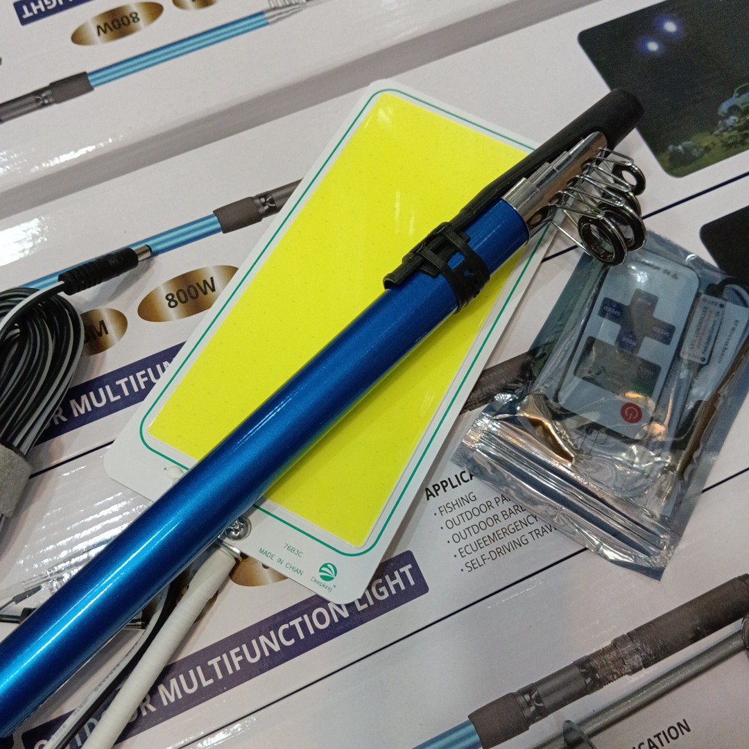 چراغ 800 وات کمپینگ فضای باز 5متری OUTDOOR MULTIFUNCTION LIGHT مدل DEEPKING DK-03COB مدل:new kanada011511
