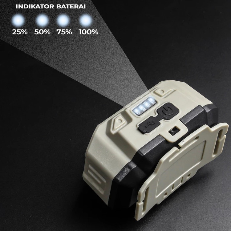 چراغ پیشانی مدل bright headlights HX-815 مدل:new kanada011511