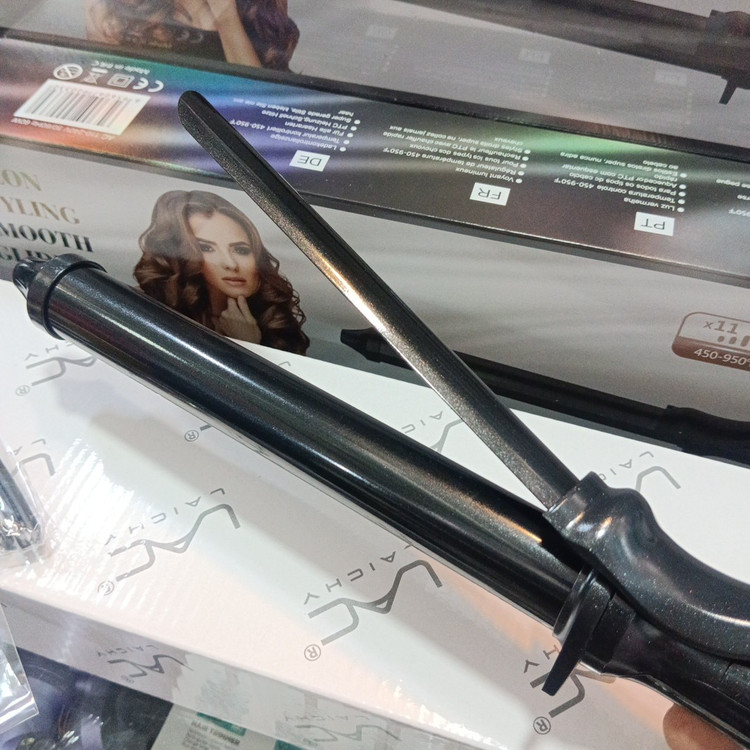 فر کننده مو لایچی میله بلند مدل KERATIN PROTEIN 25MM HAIR CURLER LAICHY L-33 مدل:new kanada011511
