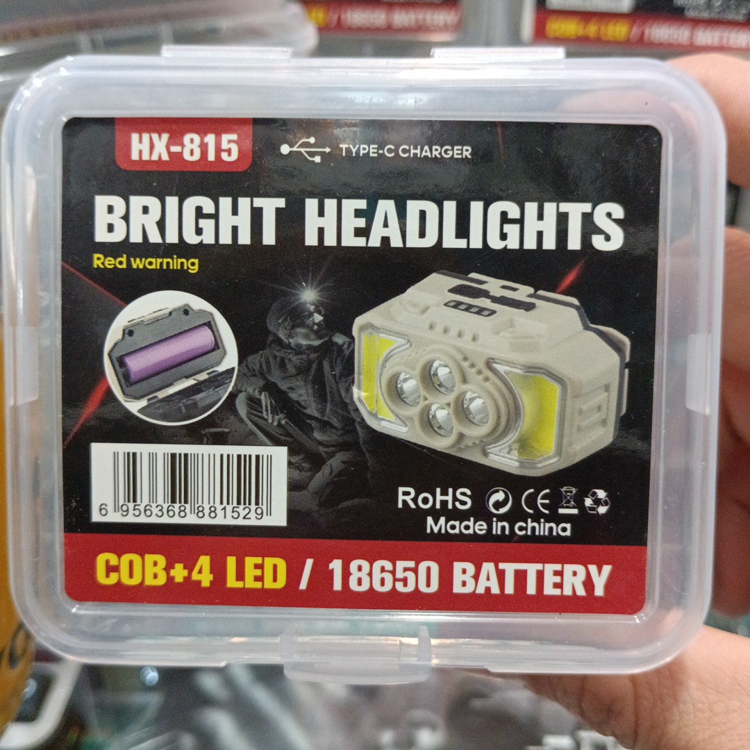 چراغ پیشانی مدل bright headlights HX-815 مدل:new kanada011511