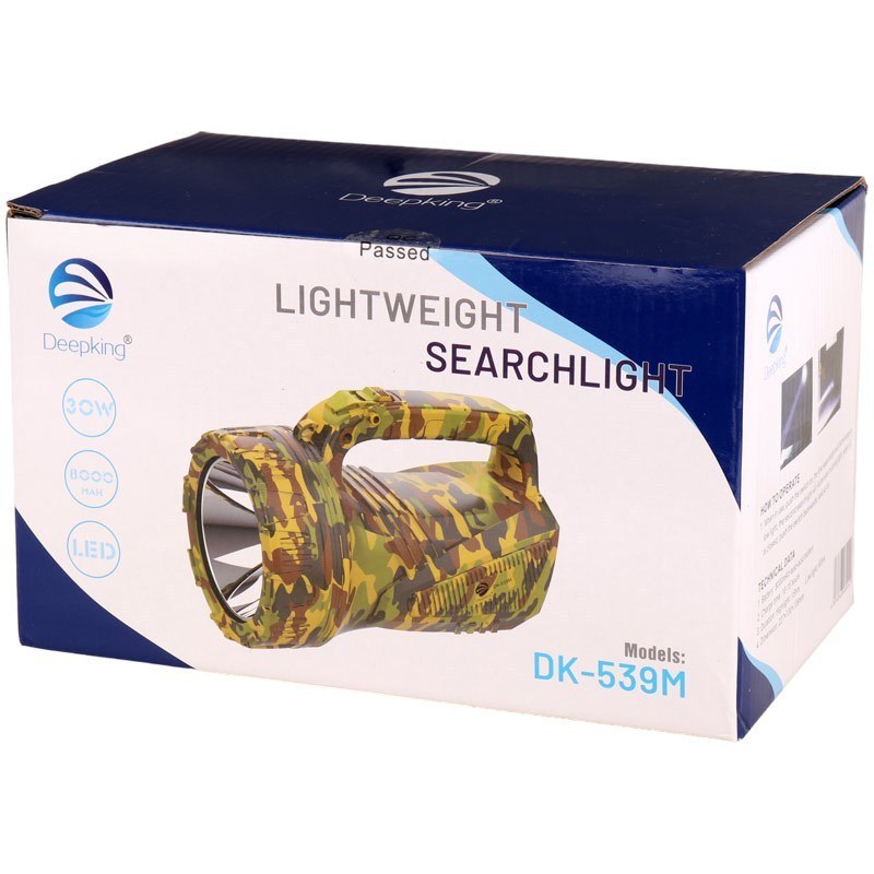 چراغ قوه شارژی دیپ کینگ مدل DK-539M مدل:new kanada011511