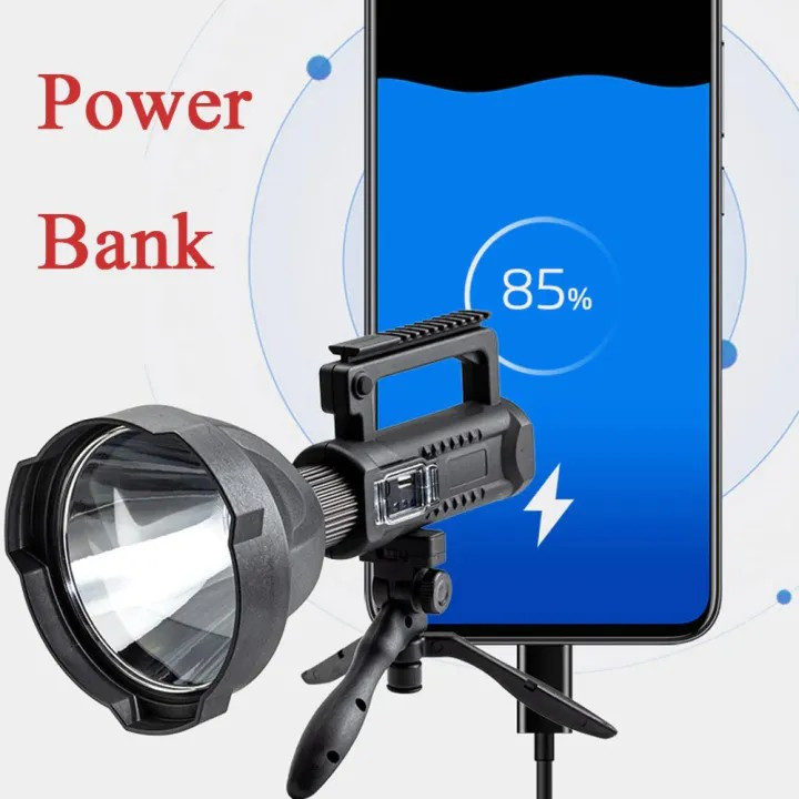 چراغ قوه قدرتمند مدل W5119 همراه سه پایه مدل:new kanada011511