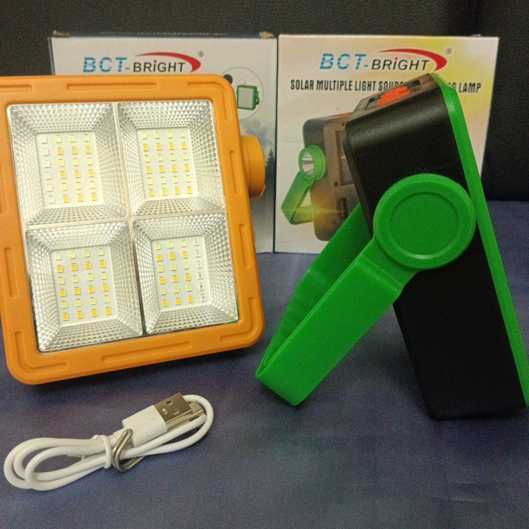 چراغ اضطراری شارژی خورشیدی BCT-BRIGHT مدل BCT-8005-C مدل:new kanada011511