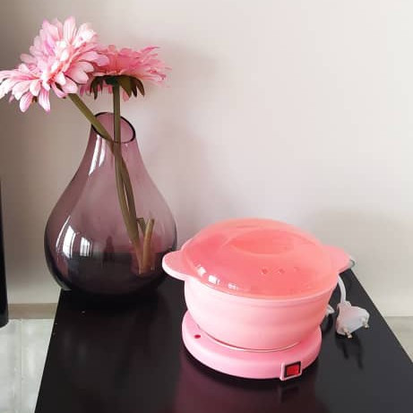 دستگاه شمع وکس سیلیکونی تاشو مسافرتی مدل Wax Boiling Bowl CHAO LAI CL-2208 مدل:new kanada011511